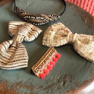 Four piece hair accessories